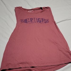 TReign Women's Mauve Muscle Tee